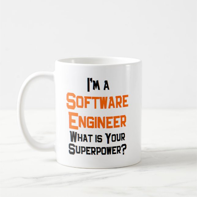 Software-Ingenieur Kaffeetasse (Links)