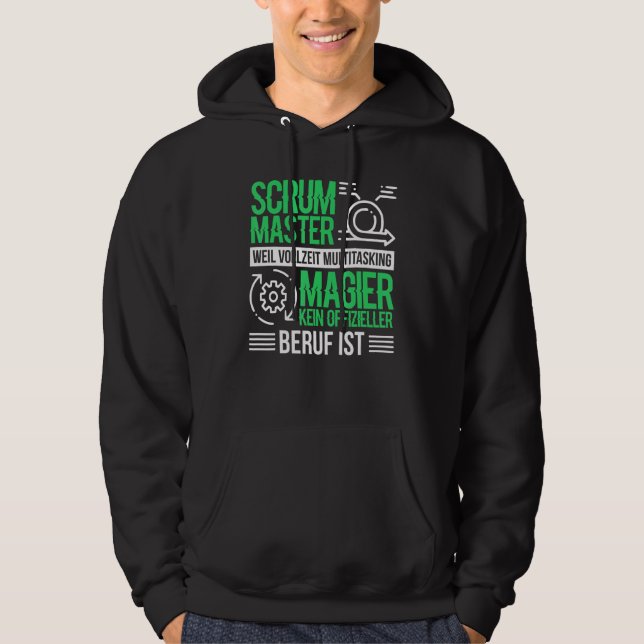 Software Puppet Koch Agile Scrum Master Hoodie (Vorderseite)