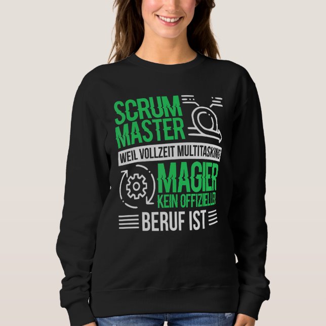 Software Puppet Koch Agile Scrum Master Sweatshirt (Vorderseite)