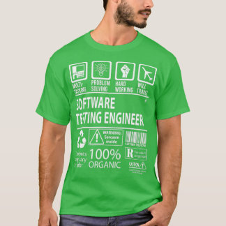 Software Testing Engineer Multitasking-Job-Geschen T-Shirt