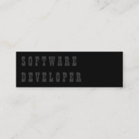 Softwareentwickler