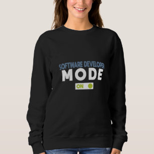 Softwareentwickler-Modus Profession Beruf Arbeitne Sweatshirt