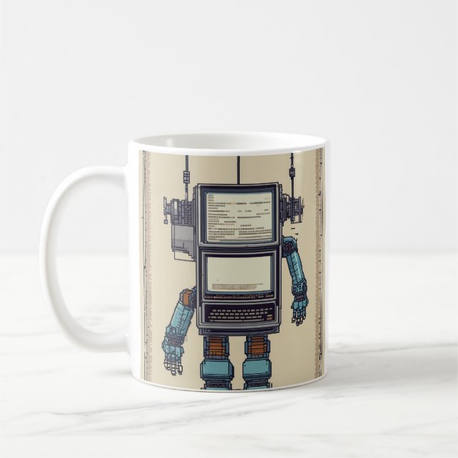 Softwareentwickler Programmierer Coding Tech Geek  Kaffeetasse (Links)