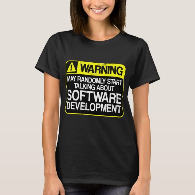 Softwareentwicklung Computer Programmierung Progra T-Shirt (Vorderseite)