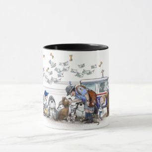 Sogar die Haustiere aus der Nachbarschaft liebten Tasse