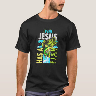 Sogar Jesus hat eine Fischgeschichte - Süße Liebe T-Shirt