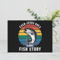 Sogar Jesus hatte den Bassfisch aus der Fischgesch