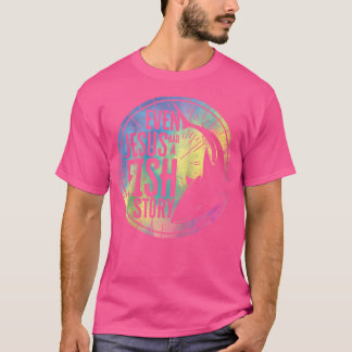 Sogar Jesus hatte eine Fischgeschichte Jesus fisch T-Shirt