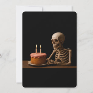 Sogar Skelette verdienen ein Geburtstagsstück Save The Date