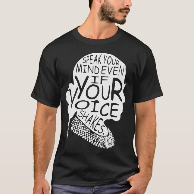 Sogar wenn Ihre Stimme erschüttert ist, kann man s T-Shirt (Vorderseite)