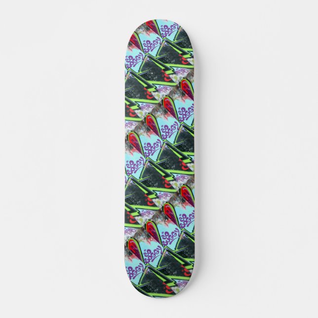 Soggi-Graffiti-Skateboard Skateboard (Vorne)
