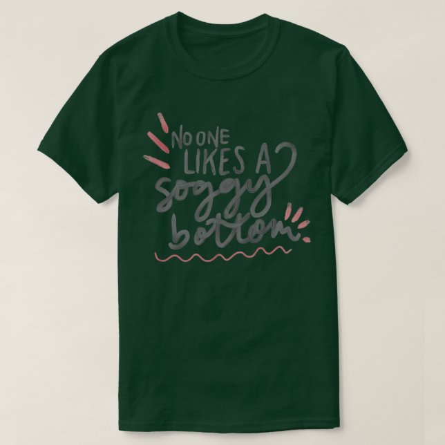 Soggy Bottom GBBO T-Shirt (Design vorne)