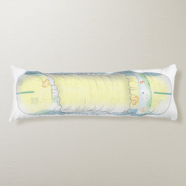 Soggy-Diaper Seitenschläferkissen (Vorderseite)