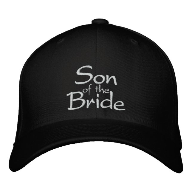 Sohn der bestickten Hochzeitskappe Bestickte Kappe (Vorderseite)