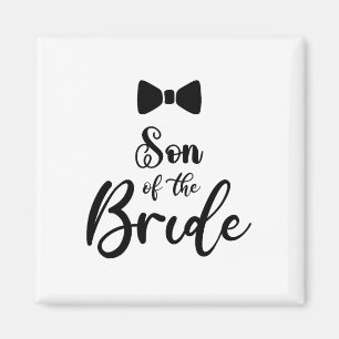 Sohn der Braut Hochzeitsfeier Sohn des G Magnet