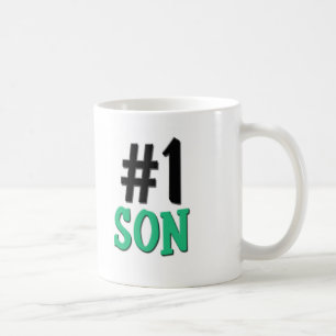 Sohn der Nr.-1 Kaffeetasse