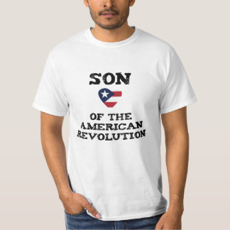 Sohn des American Revolution USA Star Eagle Vater T-Shirt