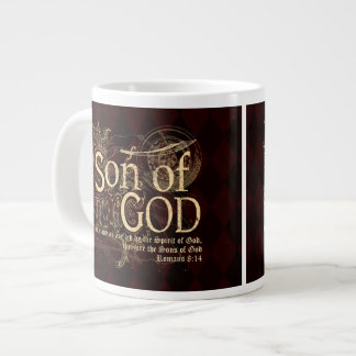 Sohn des Gottes, Römer-8:14 christlich Jumbo-Tasse