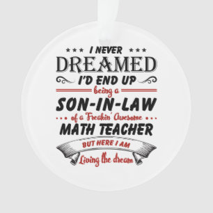Sohn des Phantastischen Mathelehrers Ornament