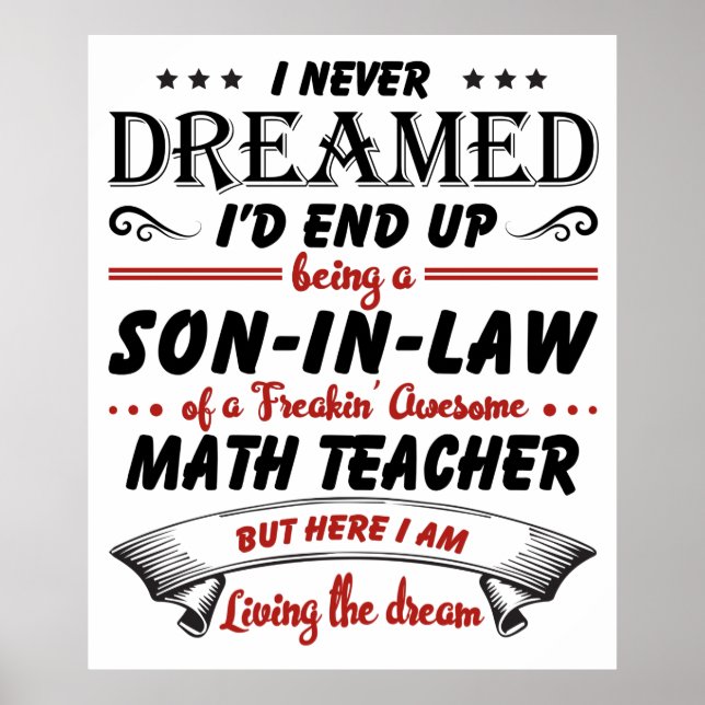 Sohn des Phantastischen Mathelehrers Poster (Vorne)