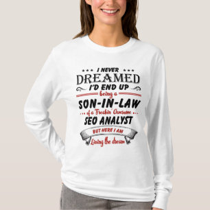 Sohn des Phantastischen SEO-Analytikers T-Shirt