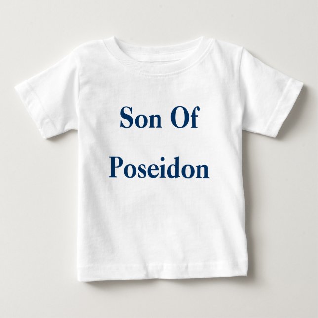 Sohn des Poseidon Baby Shirts (Vorderseite)
