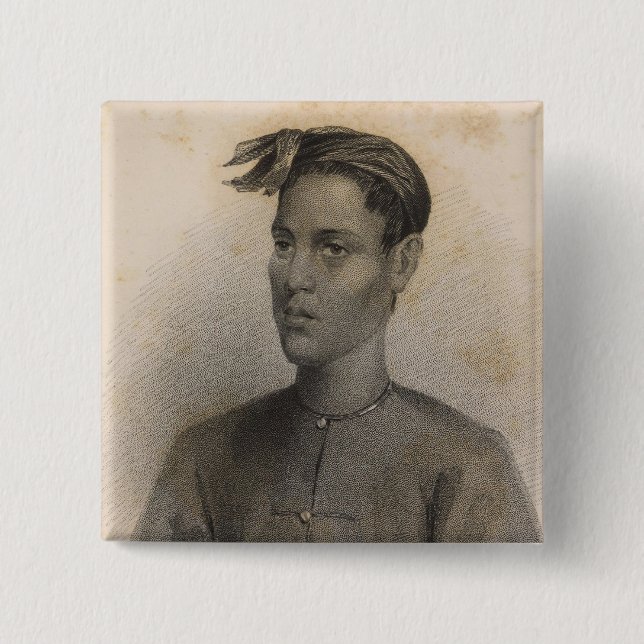 Sohn des Sultan, Sooloo, Philippinen Button (Vorderseite)