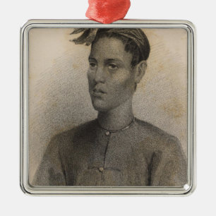 Sohn des Sultan, Sooloo, Philippinen Silbernes Ornament