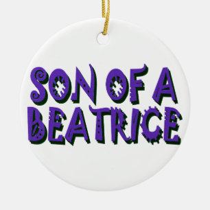 Sohn eines Beatrice Ornaments Keramikornament