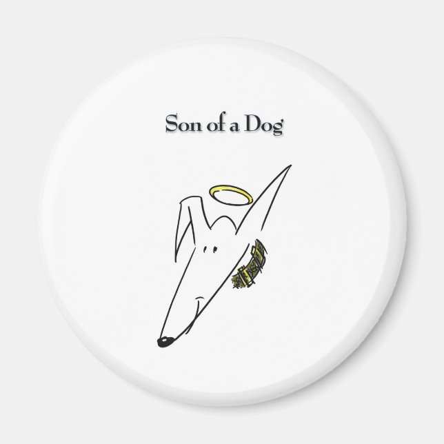Sohn eines Hundes Magnet (Vorne)