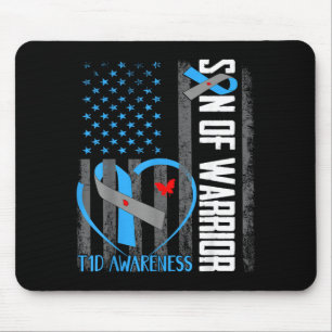 Sohn eines Kriegers Typ-Eins-Diabetes T1D-Bewussts Mousepad