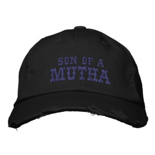 Sohn eines Mutha bestickten Hutes Bestickte Baseballkappe