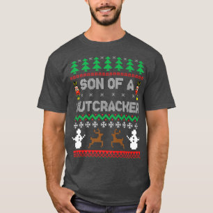 Sohn eines Nutcracker Funny Ugly Weihnachtskraut P T-Shirt