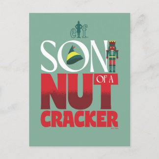 Sohn eines Nutcracker Graphic Feiertagspostkarte