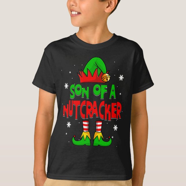 Sohn eines Nutcrackers - Weihnachten T-Shirt (Vorderseite)