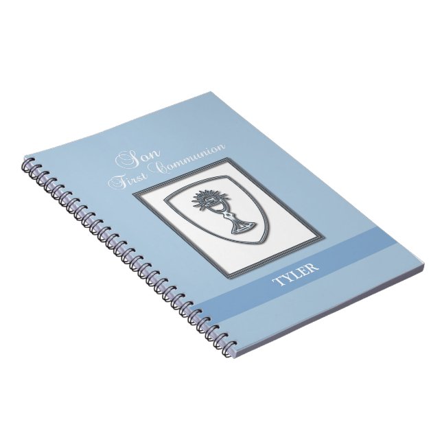 Sohn, Erste Kommune Silver Chalice Notizblock (Rechte Seite)