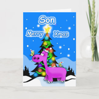 Sohn-frohe Weihnachten