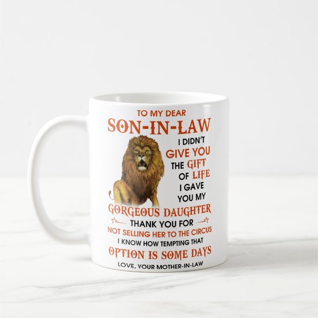 Sohn im Gesetz Kaffeetasse (Links)