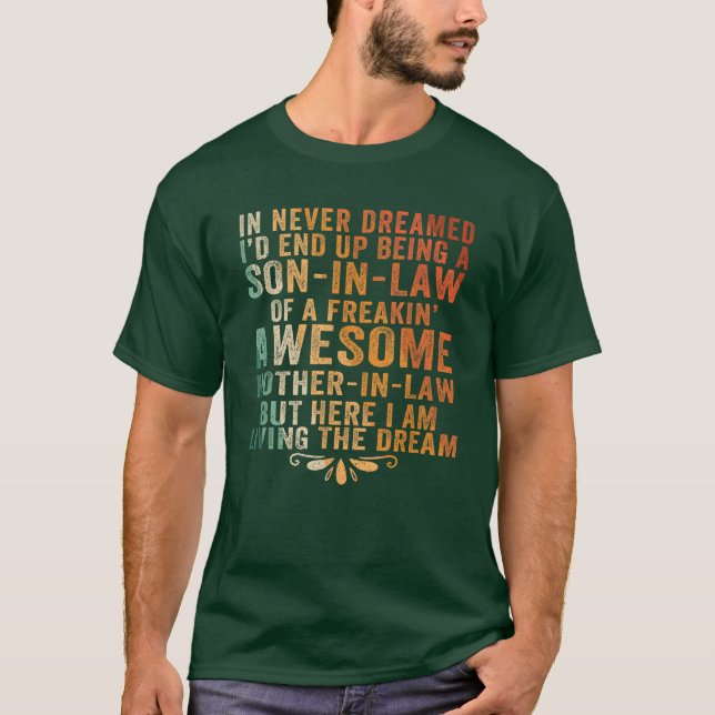 Sohn im Gesetz, Phantastische Mutter im Gesetz ein T-Shirt (Vorderseite)