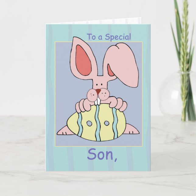Sohn, Osterresistible Feiertagskarte (Vorderseite)