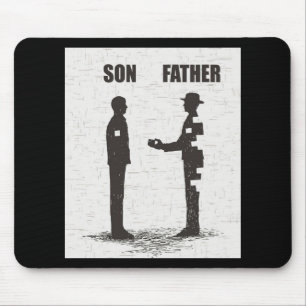 Sohn und Vater Mousepad