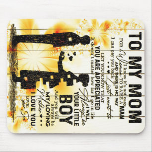 Sohn zur Mama meiner Mama Zuhause - Dekoration Mousepad