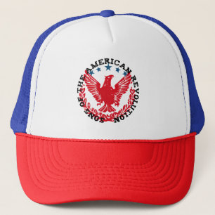 Söhne der American Revolution Patriot Eagle Star Truckerkappe