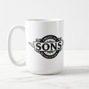 Söhne der Amerikanischen Revolution Direkter Nachf Kaffeetasse