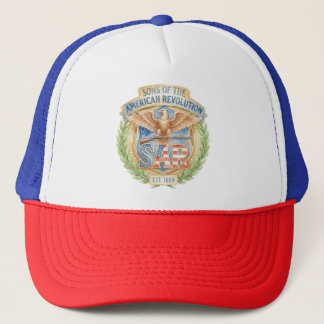 Söhne der Amerikanischen Revolution SAR Gegr. 1889 Truckerkappe