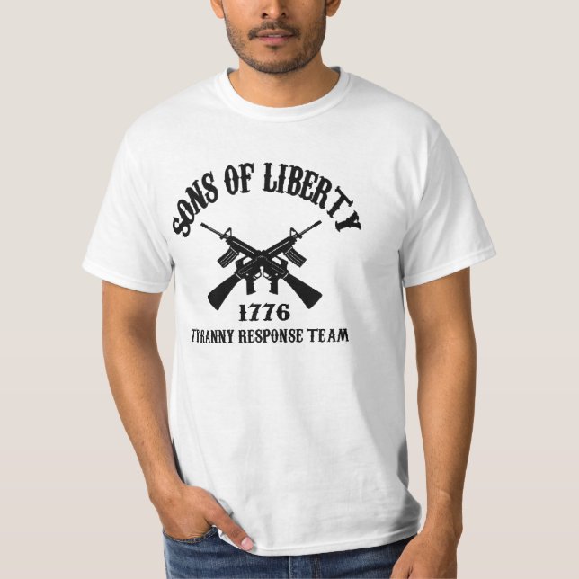 "SÖHNE DER FREIHEIT" TYRANNEI-WARTEteam 2010 T-Shirt (Vorderseite)