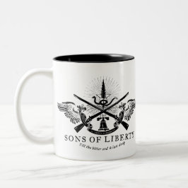 Söhne der Freiheits-Tasse Zweifarbige Tasse