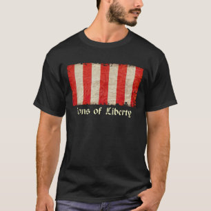 Söhne der Freiheitsflagge ziehen nach oben T-Shirt