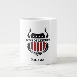 Söhne der Freiheitskaffee-Tasse Jumbo-Tasse