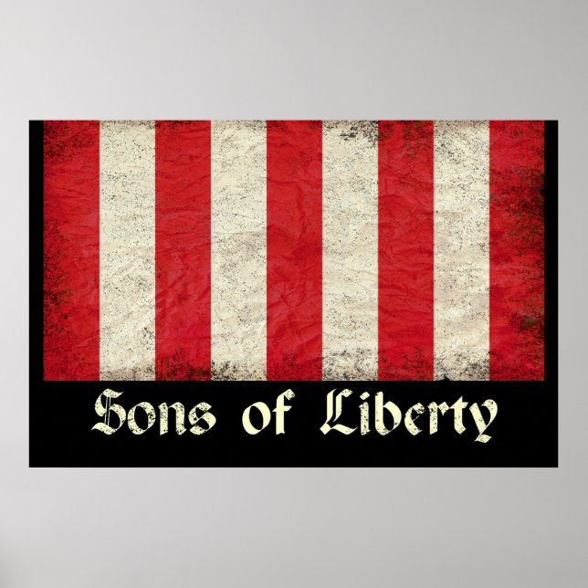 Söhne der Liberty Flag Poster (Vorne)